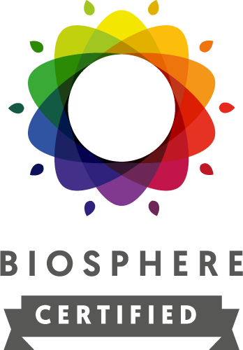 Biosphere certified